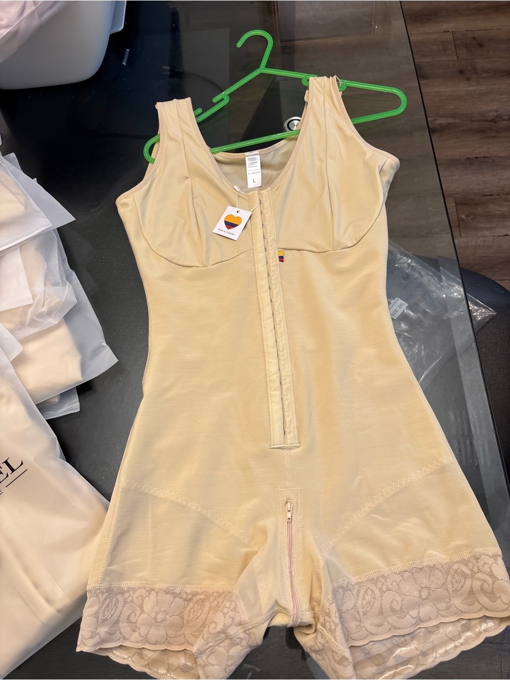 Front compression bodysuit